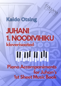 Kaido Otsing "Juhani 1. noodivihiku klaverisaated" esikaas