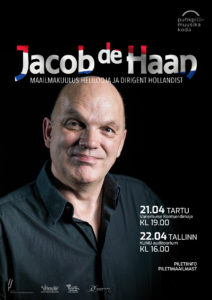 Jacob de Haani kontsertide plakat